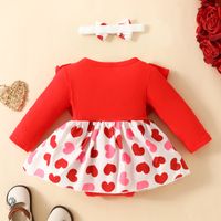Casual Color Block Cotton Baby Clothing Sets main image 5