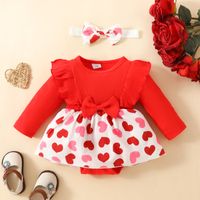 Casual Color Block Cotton Baby Clothing Sets main image 1