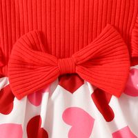 Casual Color Block Cotton Baby Clothing Sets main image 2