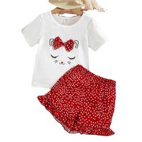 Simple Style Round Dots Cotton Baby Clothing Sets main image 5