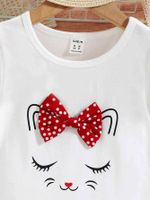 Simple Style Round Dots Cotton Baby Clothing Sets main image 2