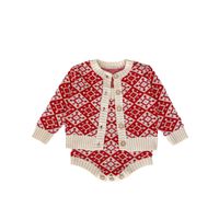 Classic Style Abstract Cotton Baby Clothing Sets main image 3
