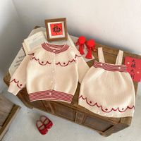 Basic Stripe Cotton Baby Clothing Sets main image 4