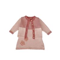 Pastoral Round Dots Flower Cotton Baby Clothing Sets main image 5