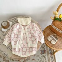 Cute Flower Cotton Baby Clothing Sets main image 1