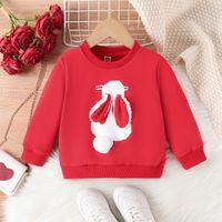 Simple Style Animal Cotton Baby Clothing Sets sku image 4