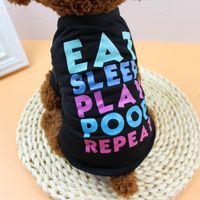 Cute Polyester Letter Pet Clothing main image 1
