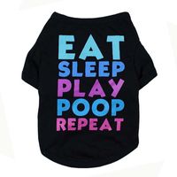 Cute Polyester Letter Pet Clothing main image 4