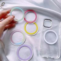 Simple Style Circle Plastic Mobile Phone Holder main image 5