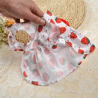 Princess Polyester Flower Bow Knot Printing Pet Clothing main image 4