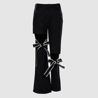 Women's Daily Streetwear Solid Color Bow Knot Ankle-length Casual Pants main image 6