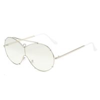 Ig Style Simple Style Solid Color Pc Special-shaped Mirror Full Frame Women's Sunglasses sku image 6