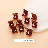 10 PCS/Package Arylic Bear Beads sku image 1