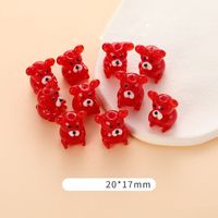 10 PCS/Package Arylic Bear Beads sku image 5