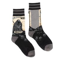 Unisex Exaggerated Color Block Cotton Printing Crew Socks A Pair sku image 8