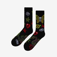 Unisex Simple Style Classic Style Skull Cotton Printing Crew Socks A Pair main image 4