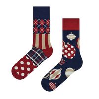 Unisex Simple Style Classic Style Color Block Cotton Printing Crew Socks A Pair sku image 9
