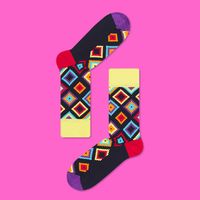 Women's Simple Style Classic Style Color Block Cotton Printing Crew Socks A Pair sku image 5