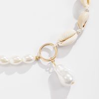 Elegant Beach Geometric Shell Artificial Pearl Shell Beaded Plating Women's Necklace main image 2