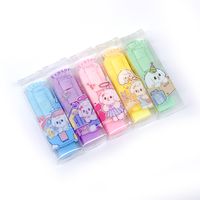 1 Piece Rectangle Learning School Pvc Cute Simple Style Eraser main image 4
