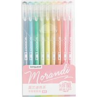 1 Set Color Block Learning School Daily Pvc Casual Simple Style Gel Pen main image 2