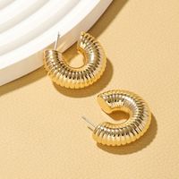 1 Pair Simple Style Geometric Plating Arylic Earrings main image 3