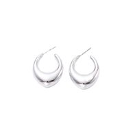 1 Pair Simple Style Geometric Plating Arylic Earrings main image 4