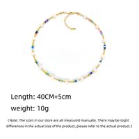 Fashion Geometric Natural Freshwater Pearl Beaded Pendant Necklace 1 Piece main image 7