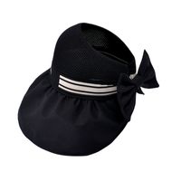 Women's Elegant Classic Style Color Block Curved Eaves Sun Hat main image 4