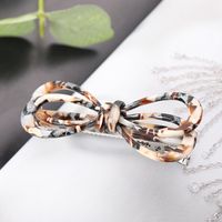 Women's Sweet Bow Knot Acetic Acid Sheets Hair Clip sku image 5