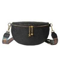 Women's Pu Leather Color Block Vintage Style Classic Style Square Zipper Shoulder Bag sku image 3
