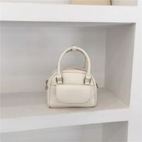 Women's Small Pu Leather Solid Color Ethnic Style Classic Style Shell Zipper Handbag main image 4