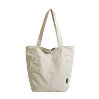 Women's Large Nylon Solid Color Vintage Style Classic Style Square Zipper Shoulder Bag main image 5