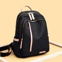 Waterproof Solid Color Casual Daily Women's Backpack main image 5