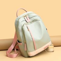 Waterproof Solid Color Casual Daily Women's Backpack main image 1