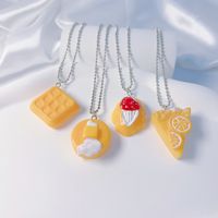 Cute Fruit Cake Synthetics Three-dimensional Unisex Pendant Necklace main image 6