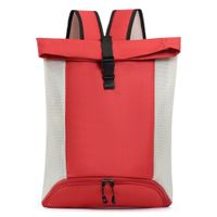 Men's Solid Color Nylon Zipper Fashion Backpack Hiking Backpack sku image 3