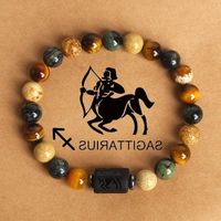 Casual Simple Style Constellation Natural Stone Bracelets In Bulk sku image 3