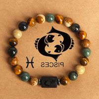 Casual Simple Style Constellation Natural Stone Bracelets In Bulk sku image 1