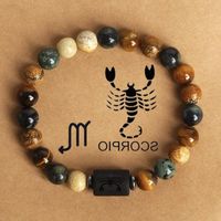 Casual Simple Style Constellation Natural Stone Bracelets In Bulk sku image 12