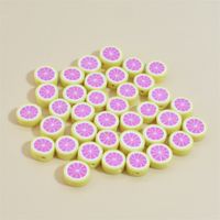 100 PCS/Package Soft Clay Fruit Beads sku image 8