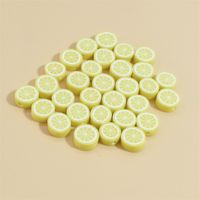 100 PCS/Package Soft Clay Fruit Beads sku image 1