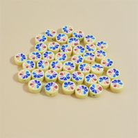 100 PCS/Package Soft Clay Fruit Beads sku image 11