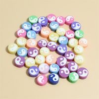 100 PCS/Package Soft Clay Gossip Beads main image 3