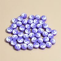 100 PCS/Package Soft Clay Gossip Beads sku image 5