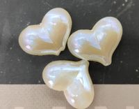 1 Piece ABS Heart Shape Beads sku image 2