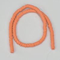 1 Piece Diameter 6 Mm Soft Clay Solid Color Beads sku image 25