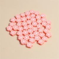 100 PCS/Package Soft Clay Flower Beads main image 2