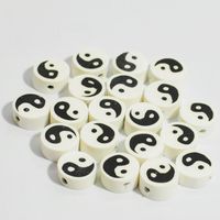 100 PCS/Package Soft Clay Gossip Beads main image 1