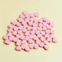100 PCS/Package Soft Clay Heart Shape Beads sku image 6